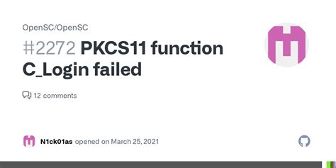 error: PKCS11 function C